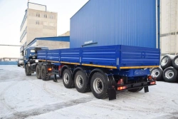 Container Transport Semi-Trailer, UZST Type 9177, Modification 9177-0000044