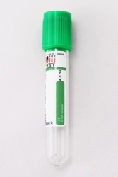 Sterile Vacuum Blood Collection Tube "NIII TEST" 16*100 mm, 8.5 ml, Lithium Heparin