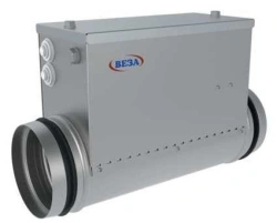 Electric Duct Heater for Round Ducts Kanal-EKV-K