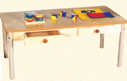 Rectangular Table with Drawers 275-276