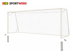 Youth Fixed Football Goals 5x2x1.5m