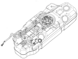 Plastic Fuel Tank for Business Gazelle Diesel 32212-1101006-10