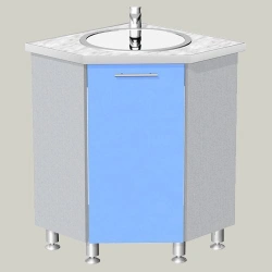 Corner Single-Door Sink Cabinet Model MU-1