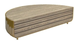 Wooden Bench for Offices and Public Spaces, Model 10053