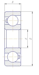 Bearing 5-46202-ETU 100/3
