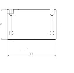 2017532 Plate for Industrial Applications