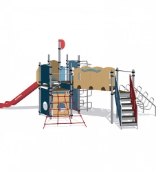 Children's Play Complex for Thematic Games and Physical Development - Romana 101.104.00