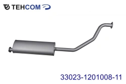 Exhaust Silencer with Outlet Pipe for Gazelle 33023-1201008-11