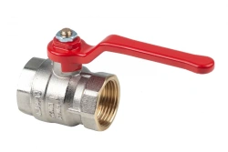 Nickel-Plated Ball Valve Dist, Expert Series DN25 1" G1/2" G1/2