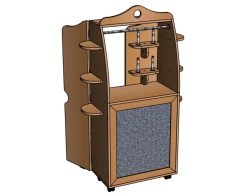 Theatre Shelf "Karabas-Barabas" for Preschool Activities SЖ137