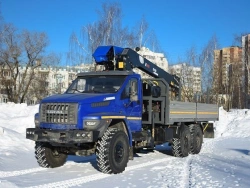 Multi-functional Hydraulic Crane Truck Ural 4320 KMA Model U0K00N-4L180