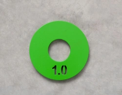 Steel Training Weight Disc 1.0 kg