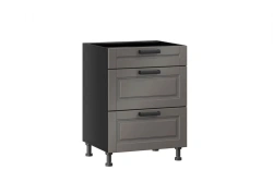 Kitchen Cabinet Front Set with 3 Drawers, Model LD.274200.000