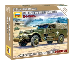 American Armored Personnel Carrier M3 Scout Model Kit
