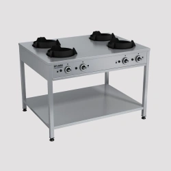 Gas Wok Stove for Commercial Cooking, Model KSB 04 Art. #8158