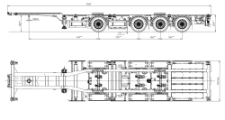 Container Transport Semi-Trailer SOTRANS WALLAROO STEEL MZSSK4 SK4-1 Version 02