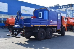 Mobile Workshop with Crane, Mobile Laboratory with Crane, Cargo-Passenger Vehicle, Cargo-Passenger Vehicle with Crane