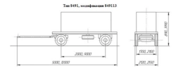 Special Equipment Transport Trailer Model 849113