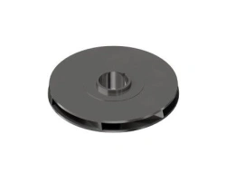 Floating Working Wheel Assembly with Washers, MT5A-80/100DP, 17mm Shaft, Short Hub, Niresist