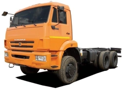 KAMAZ-65111-62 Chassis with Installed Engine (Cabless)