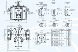 Vertical Explosion-Proof Asynchronous Motor DWW 250, up to 7.5 kW