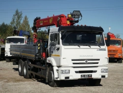 Hydraulic Crane Truck MKMA on KAMAZ 43118 Base 41K06G-LA