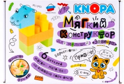 Soft Zoo Building Blocks for Toddlers - KNOBA 1/6