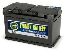 Lead Starter Battery TYUMEN BATTERY 6СТ-80VRLA-R