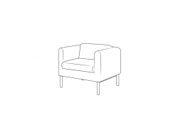 Point Chair for Public Spaces