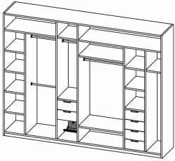 Office Sliding Wardrobe for Efficient Storage Solutions