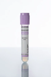 Vacuum Blood Collection Tubes with EDTA K2 and Gel, Glass, 13x100 mm, 1.5 ml