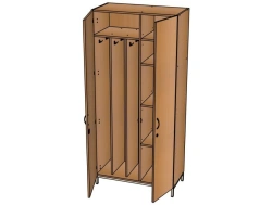 Utility Cabinet No. 4 for Storage of Household Items (Model Sh30)