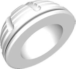 Low-Profile Cement Fixation Component STM, Diameter 32mm, Size 62