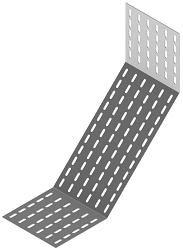 Vertical Internal 90-Degree Cable Tray Base DKZ 000x00 F90