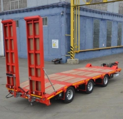 Platform Trailer for Wheeled and Tracked Equipment - Polittrans 84289-0000070
