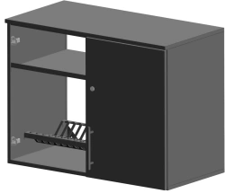 Wall-Mounted Dish Dryer RBP-G for Marine Metal Furniture