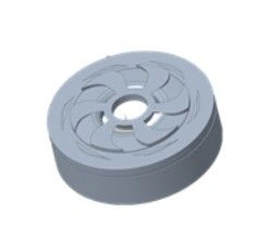 Lower Guide Apparatus D460N, 0.62 inch shaft, NI-RST