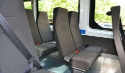 Automotive Passenger Seat KSHS-6840120 Right Side 2-Seater with 2-Point Seatbelt