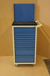 Metal Storage Cabinet for Tool and Hardware Organization