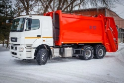 Rear-Loading Garbage Truck KO-427-81 on KAMAZ-65207-S5 Chassis