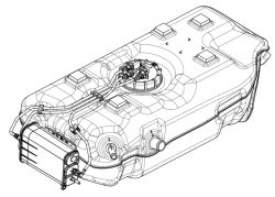 Plastic Fuel Tank for Efficient Fuel Storage 7601001RZS5Q