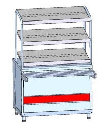 Hot Beverage Display Counter PGN-70KM-V-02