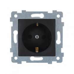 Hidden Socket Mechanism with Ground Contact, RS16-445 "Anthracite