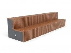 Metal and Wood Climbing Bench for Children, Model A1031