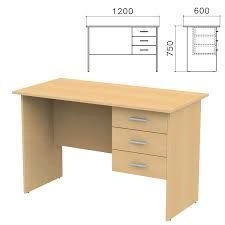 Stylish Desk with Suspended Cabinet DAMINART Brand