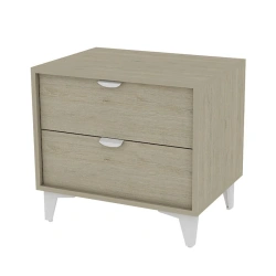 Modern Practical Nightstand for Bedroom Storage