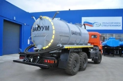 Mechanized Sewage Tanker UZST05 on KAMAZ 6520-B5 Chassis