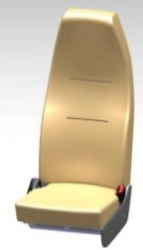 Passenger Seat for M2 and M3 Vehicles A65R32.6820110-30/SOT2016.1.1R-6830021