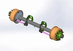 Complete Axle Assembly AXL-01-RFS-12.0 for Trailers