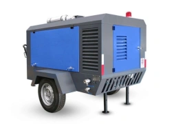 Portable Air Compressor PKSD-3.5 on Trailer